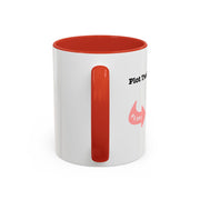 'Plot Twist Energy' Accent Coffee Mug