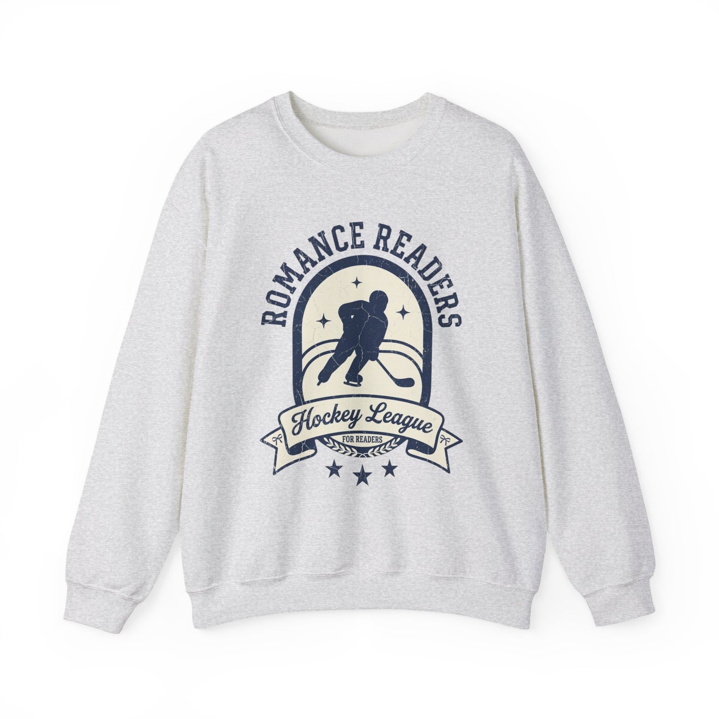 Romance Readers Hockey League Sweatshirt, Hockey Romance Booktok Crewneck, Sports Romance Reader Pullover
