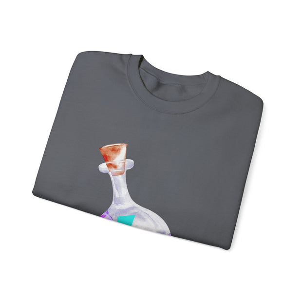 Magical Energy Purple Potion Unisex Crewneck Sweatshirt