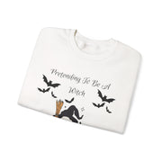 'Pretending To Be A Witch' Unisex Crewneck Sweatshirt