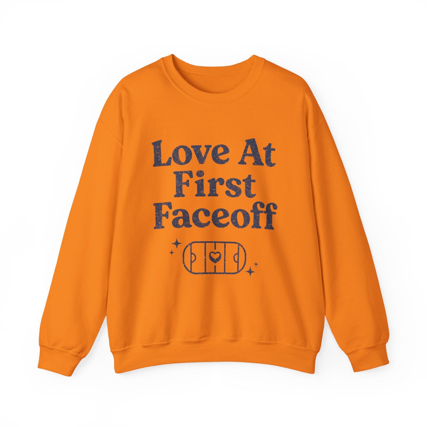 Love At First Faceoff Sweatshirt, Hockey Romance Booktok Crewneck, Sports Romance Reader Pullover
