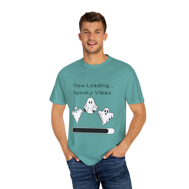 'Now Loading...Spooky Vibes' Unisex T-Shirt
