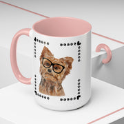 Geeky Good Yorkie Accent Coffee Mug