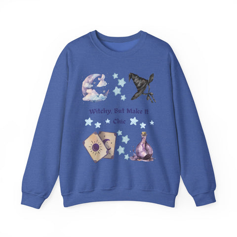 'Witchy, But Make It Cute' Unisex Crewneck Sweatshirt