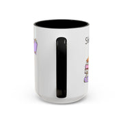 'Shhh...I'm Plotting' Accent Coffee Mug