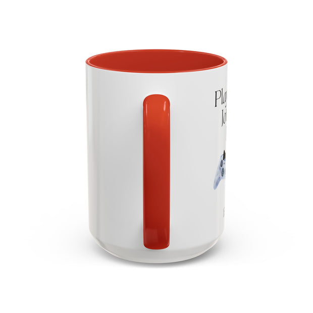 'Player 2 Has Joined The Party' 'Est. 2026' Accent Coffee Mug