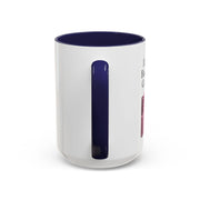 'I Like Big Books and I Cannot Lie' Accent Coffee Mug