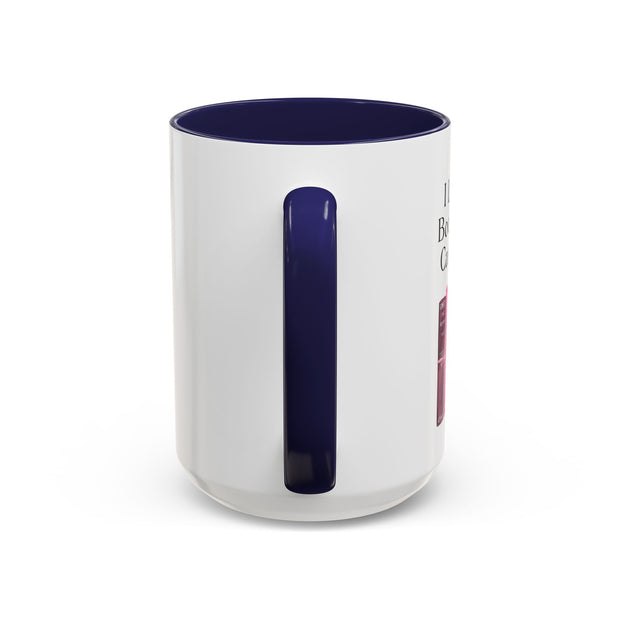 'I Like Big Books and I Cannot Lie' Accent Coffee Mug