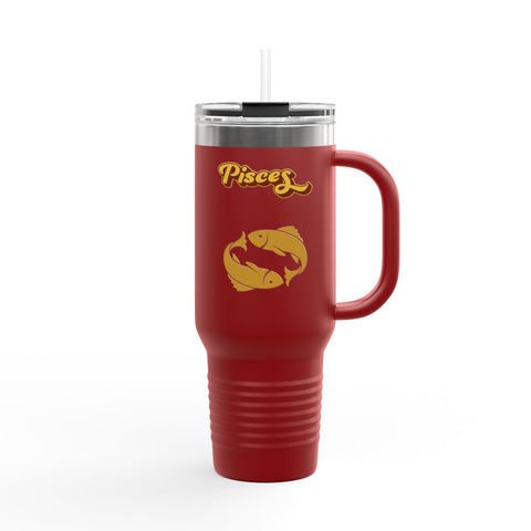 'Pisces' Insulated Travel Mug, 40oz