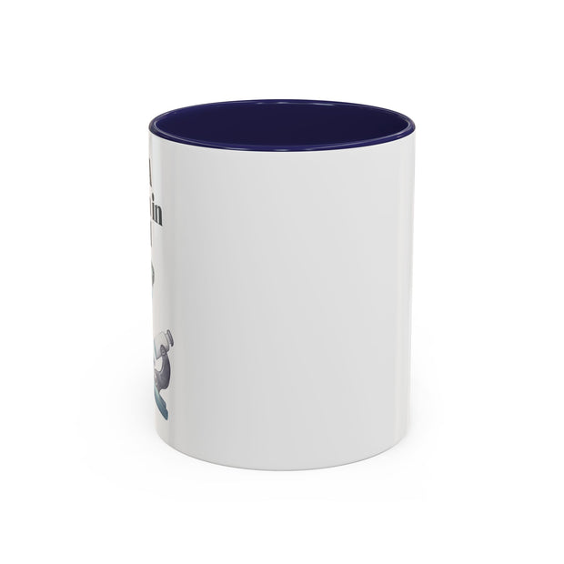 'I Am A Woman In STEM' Scientist Accent Coffee Mug