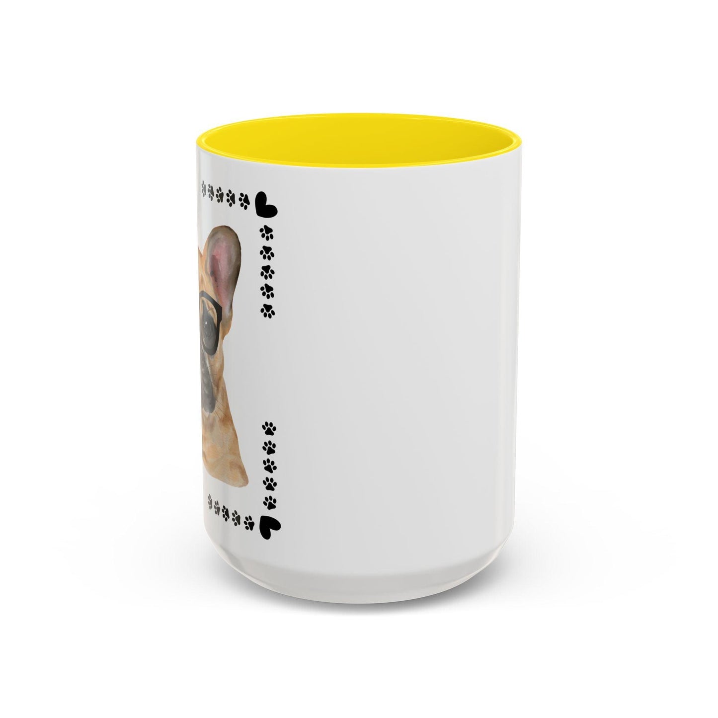 Geeky Good Pug Accent Coffee Mug