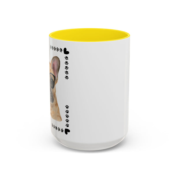 Geeky Good Pug Accent Coffee Mug