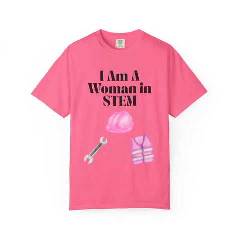'I Am A Woman in STEM' Engineer Unisex T-Shirt