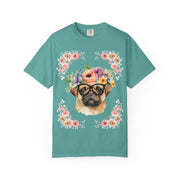 Geeky Goddess Pug Unisex T-Shirt