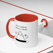 'Now Loading...Spooky Vibes' Accent Coffee Mug