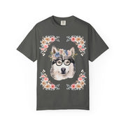 Geeky Goddess Siberian Husky Unisex T-Shirt