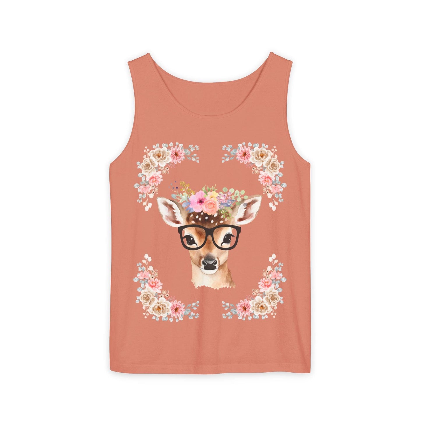 Geeky Goddess Deer Unisex Tank Top