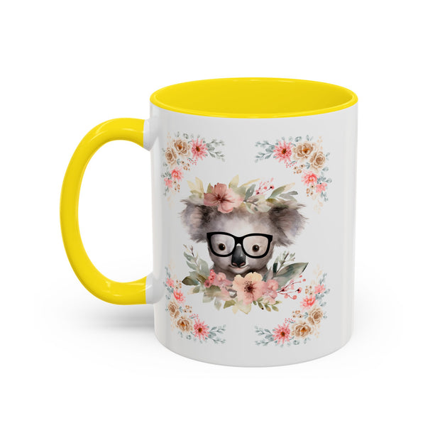 Geeky Goddess Koala Accent Coffee Mug
