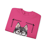 Geeky Good Siberian Husky Unisex Crewneck Sweatshirt