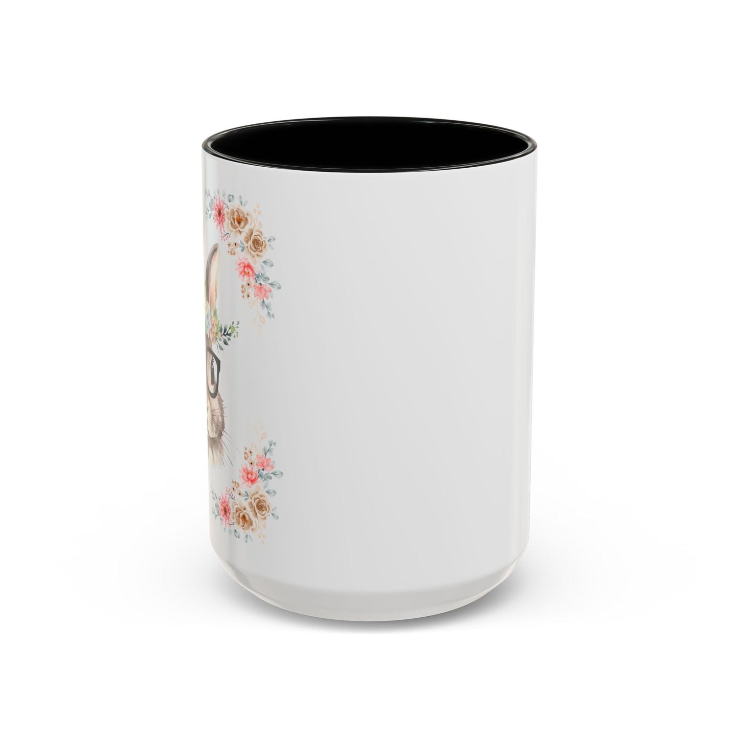 Geeky Goddess Bunny Accent Coffee Mug