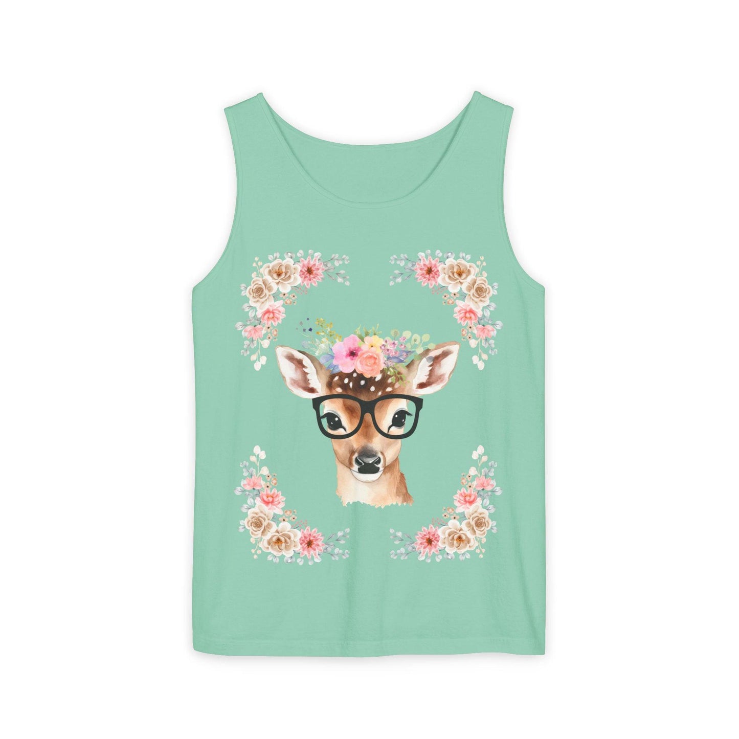 Geeky Goddess Deer Unisex Tank Top
