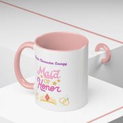 'Main Character Energy: Maid of Honor' Accent Coffee Mug