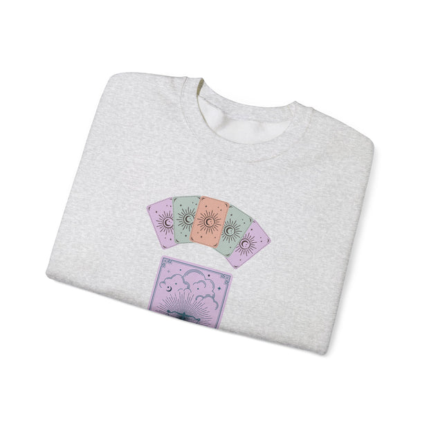 'Justice' Tarot Card Unisex Crewneck Sweatshirt