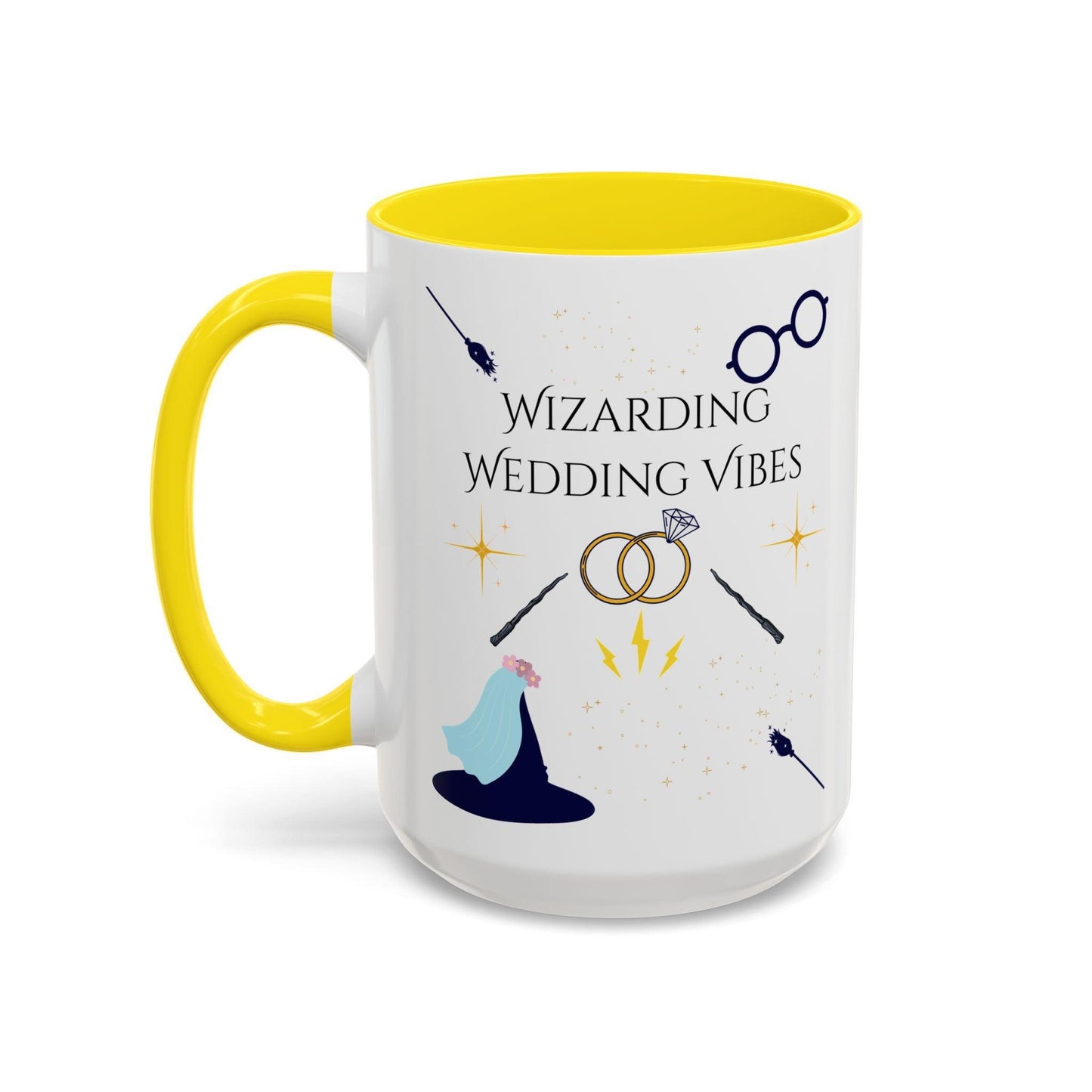 'Wizarding Wedding Vibes' Accent Coffee Mug