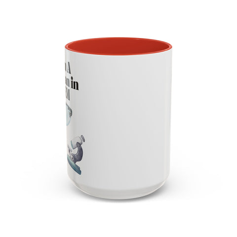 'I Am A Woman In STEM' Scientist Accent Coffee Mug