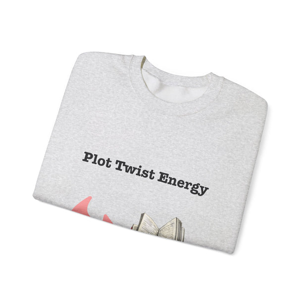 'Plot Twist Energy' Unisex Crewneck Sweatshirt