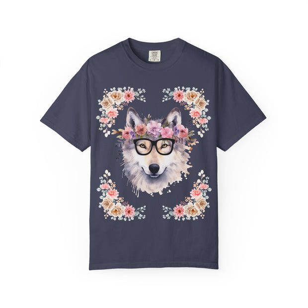 Geeky Goddess Wolf Unisex T-Shirt