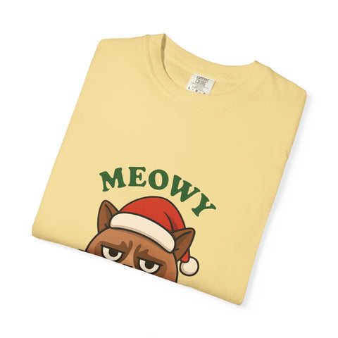 'Meowy Christmas Anyway' Unisex T-Shirt