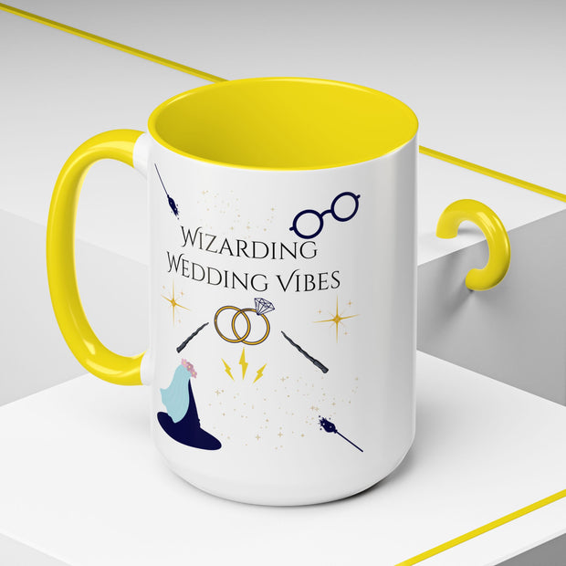 'Wizarding Wedding Vibes' Accent Coffee Mug
