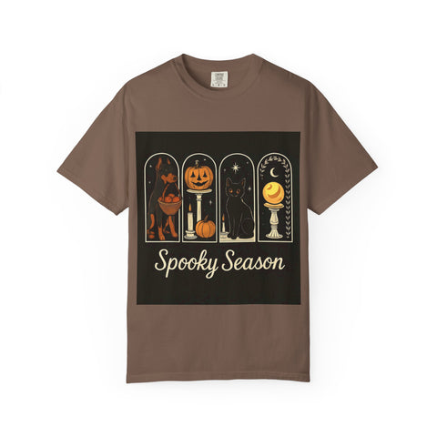 Spooky Season Unisex Garment-Dyed T-shirt