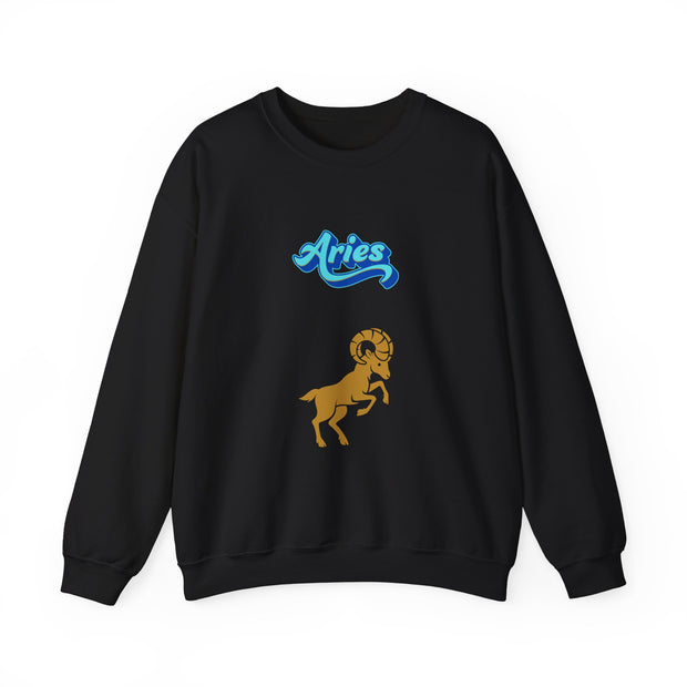 'Aries' Zodiac Unisex Crewneck Sweatshirt