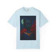 Superhero Dark Gray Cat Unisex T-shirt