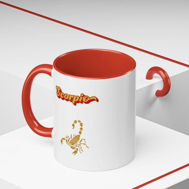 'Scorpio' Accent Coffee Mug
