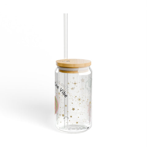Gemini 'Two Moods, One Vibe' Sipper Glass