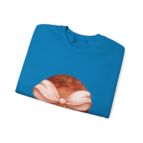 Mars Wrapped In A Bow Unisex Crewneck Sweatshirt