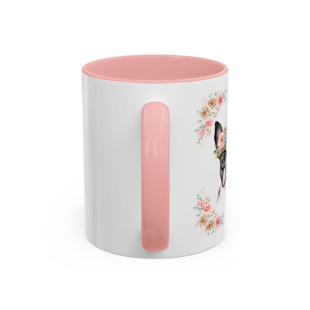 Geeky Goddess French Bulldog Accent Coffee Mug