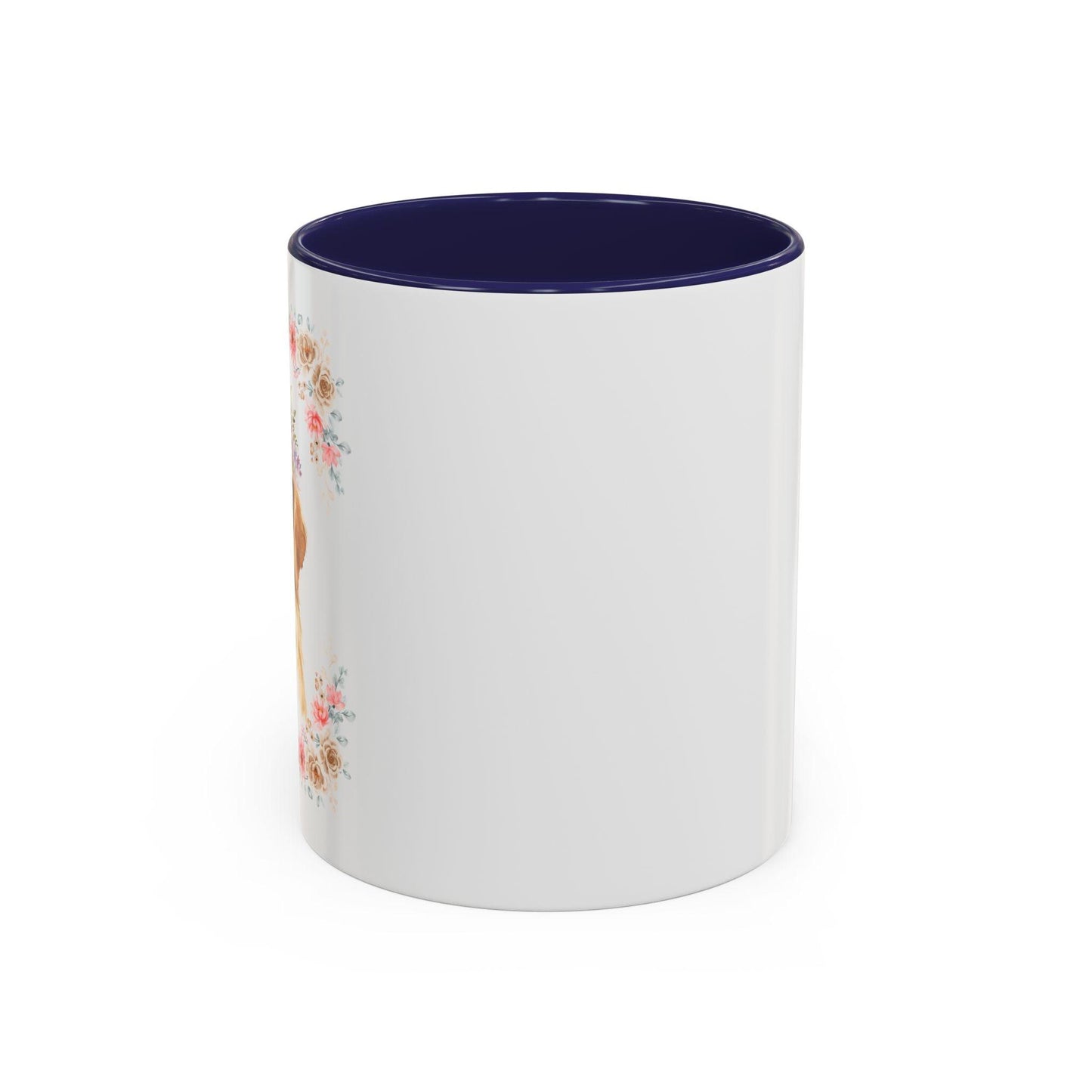 Geeky Goddess Golden Retriever Accent Coffee Mug