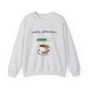 'Loading...Caffeine Boost' Unisex Crewneck Sweatshirt