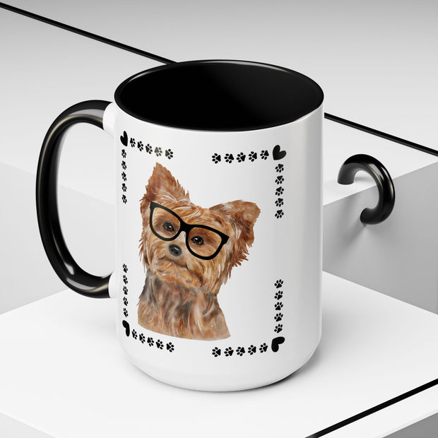 Geeky Good Yorkie Accent Coffee Mug