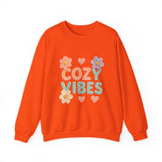Cozy Vibes Sweatshirt - Perfect for Relaxing, Gifts, Spring Fashion, Casual Wear, Family Gatherings