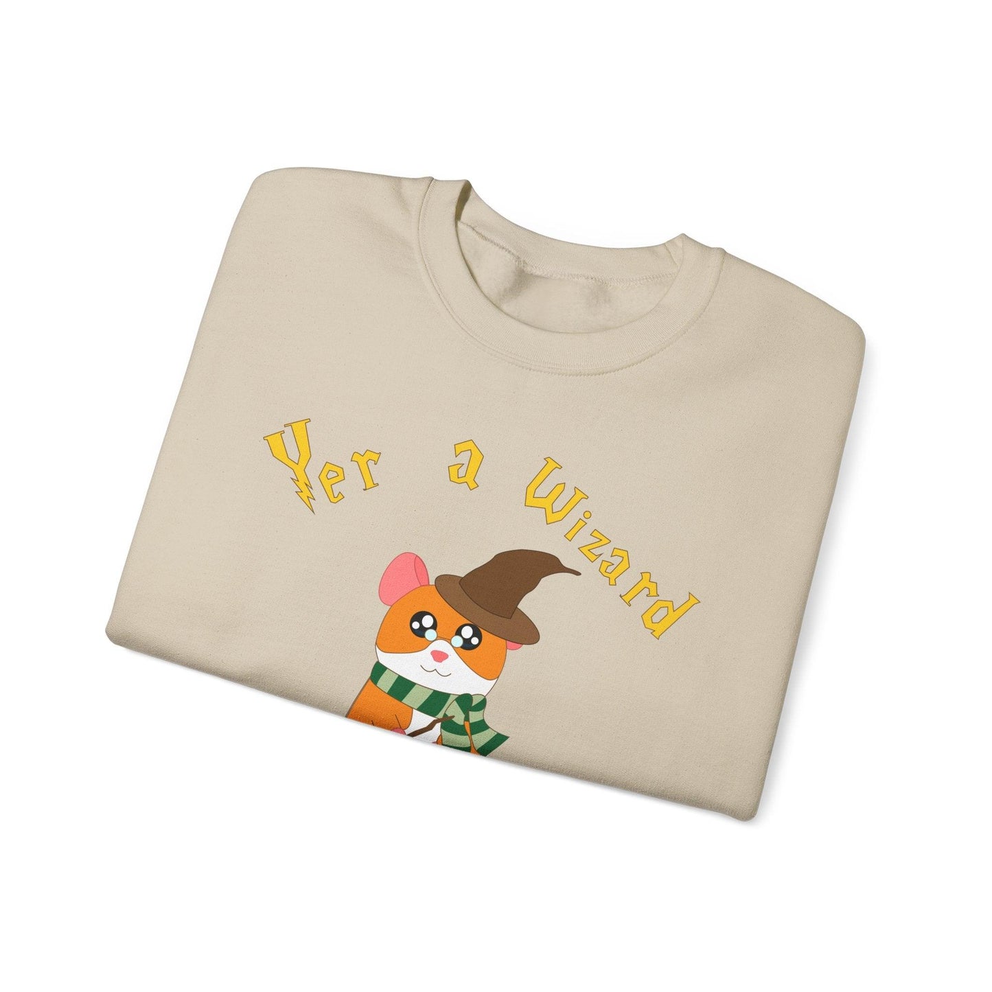 Hammy Wizard Hamster sweatshirt | Cute Wizard Hamster Crewneck