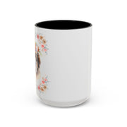 Geeky Goddess Saint Bernard Accent Coffee Mug