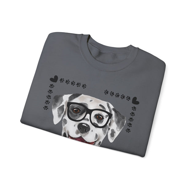 Geeky Good Dalmatian Unisex Crewneck Sweatshirt