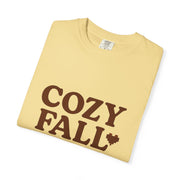 Cozy Fall Vibes T-shirt, Autumn Style Tee, Unisex Shirt for Casual Wear, Thanksgiving Apparel, Comfortable Everyday Outfits