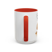 'Feline Good With A Book & Brew' Accent Coffee Mug