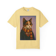 Pawgwarts Tricolored Cat Unisex T-Shirt